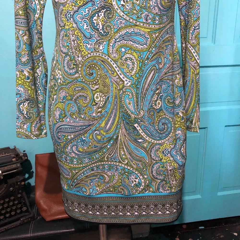 Michael Kors paisley dress S - Picture 4 of 7